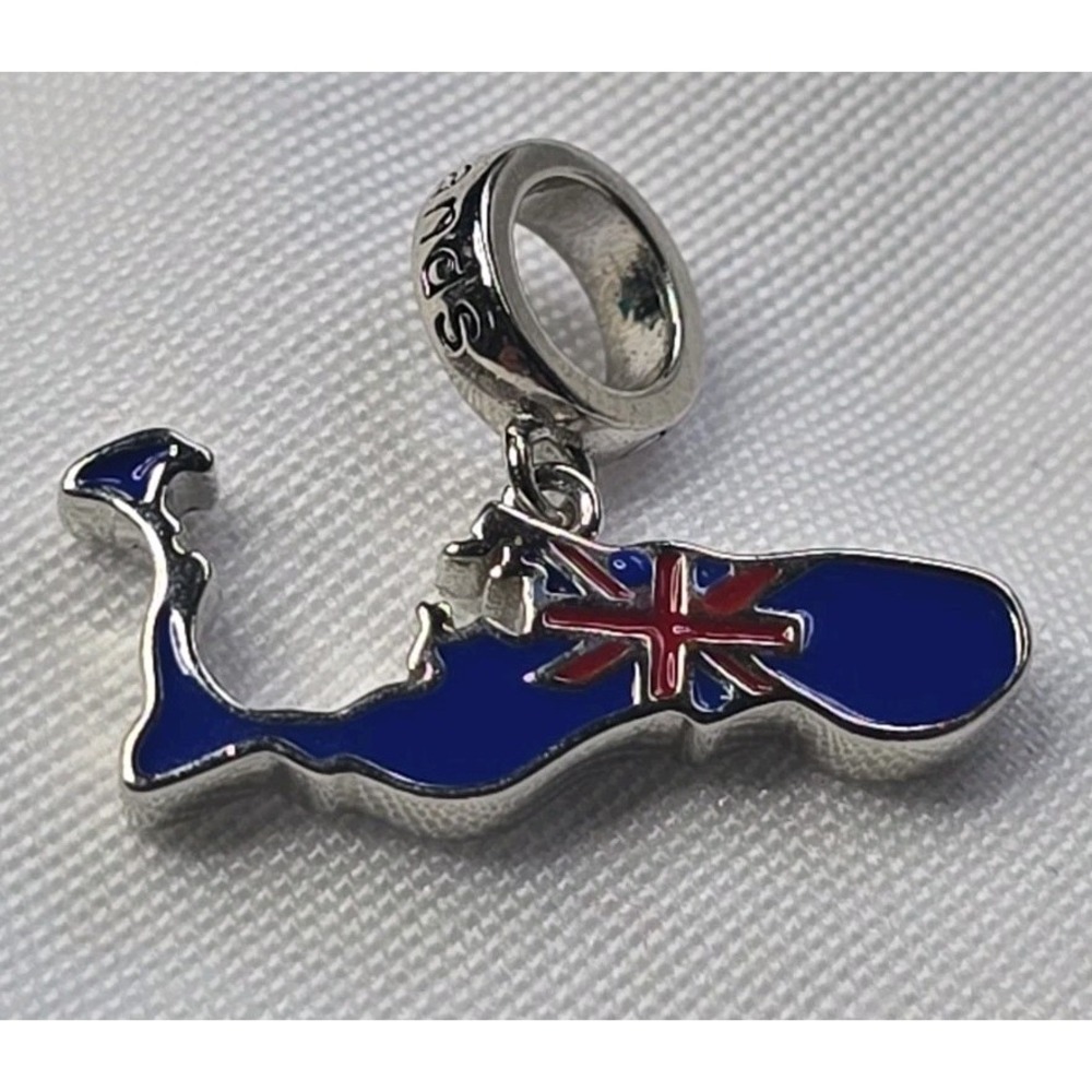 Pandora Cayman Islands Exclusive Map Dangle Charm
